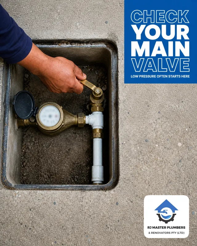 Post for R J Master Plumbers & Renovators: Low water pressure is one of the most common calls we get from Cape Town homeowners. The first thing worth checking is w